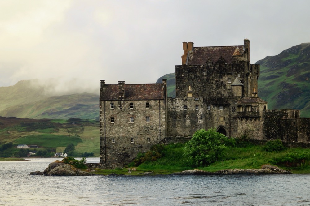 Castle across the water